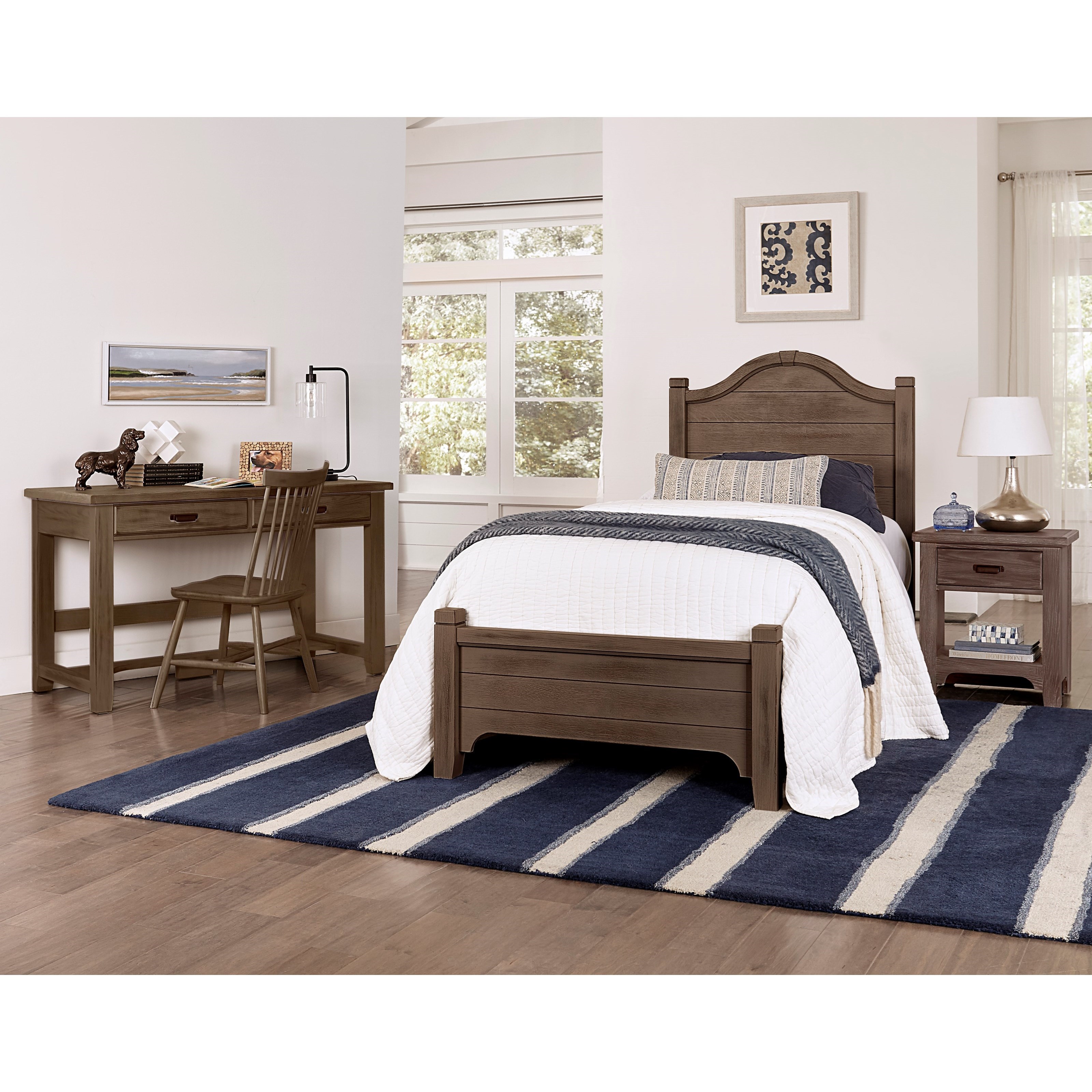 VaughanBassett Bungalow Twin Bedroom Group Crowley Furniture
